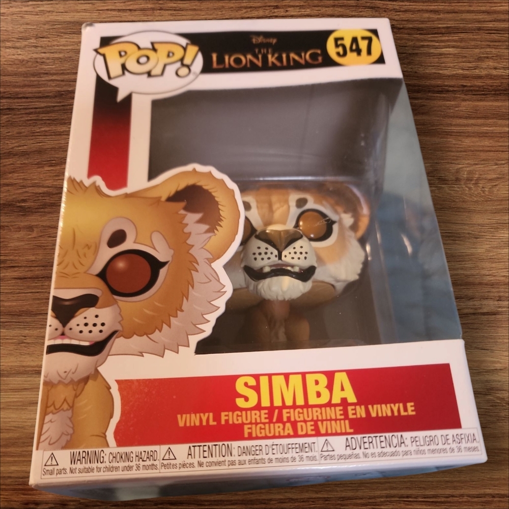 Funko Pop Simba From Disney's The Lion King #547  IOB